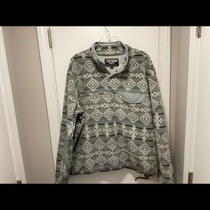 Men's Southern Grit Snap Neck Fleece XL pullover